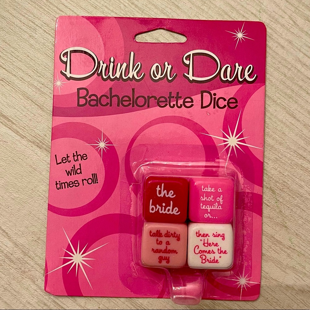 Drink or Dare Bachelorette Dice